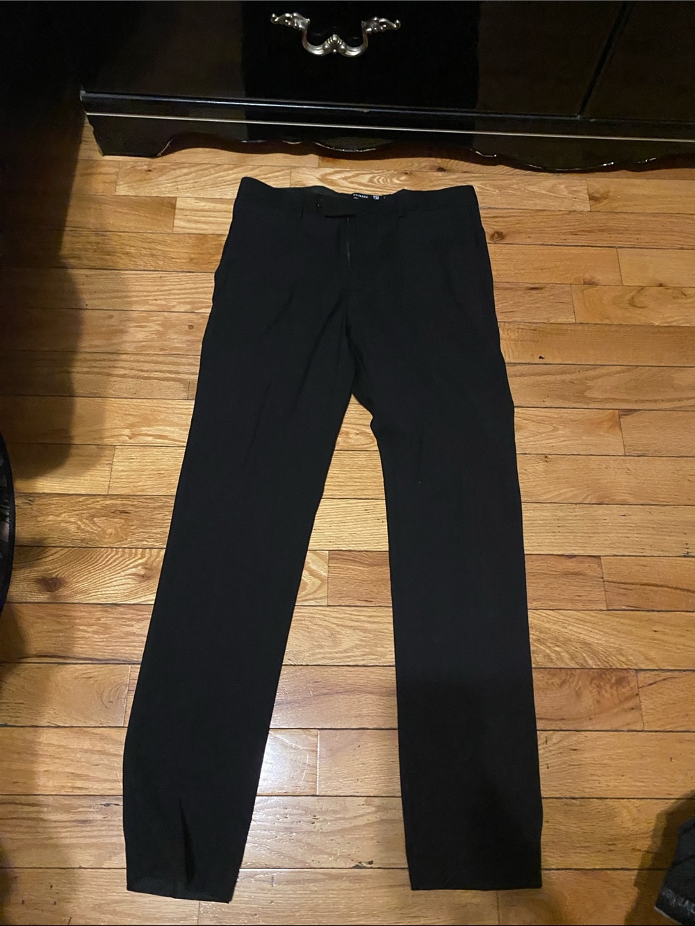 Primark Men's Black Slim Dress Trousers